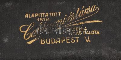 Calderoni és társa cvikker, tokjában, korának megfelelő állapotban