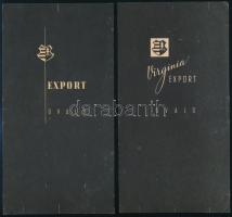 Végh Gusztáv grafikus által készített cigarettapapír és kekszpapír reklámtervek, szakadásokkal, 3 db