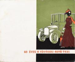 Dr. Csanádi György: 60 éves a Fővárosi Autó Taxi. Bp., 1973, Fővárosi Autótaxi Vállalat. Kiadói papírkötés, képekkel illusztrált, kopottas állapotban.