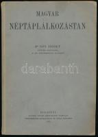 Dr. Sós József: Magyar néptáplálkozástan. A Magyar Orvosi Könyvkiadó Társulat könyvtára CLXXXVII. köt. Bp., 1942, Magyar Orvosi Könyvkiadó Társulat (Stephaneum-ny.), 280 p. Szövegközi fekete-fehér képekkel, ábrákkal illusztrálva. Kiadói papírkötés, kissé foltos borítóval, a gerincen kis sérüléssel, részben kissé laza fűzéssel.