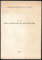 Banó István: Száz éve született Berze Nagy János (1879-1946). Bp., 1979, k.n. Különlenyomat az Ethnographia 1979. évi 4. számából. Kiadói tűzött papírkötés.