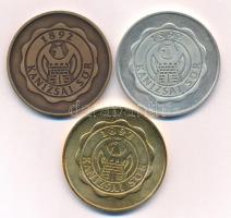 Bognár György (1944-) 1992. "Százéves a Kanizsai Sörgyár RT. 1892-1992 / 1892 Kanizsai Sör"...