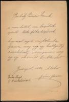 Szécsi Ferenc: Napraforgó. Új versek és versfordítások. (DEDIKÁLT, hozzá a szerző autográf levelével...