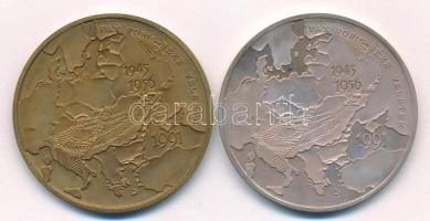 Fritz Mihály (1947-) 1991. "Megszálló szovjet csapatok kivonulása / Pax vobis - Béke veletek / ...