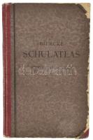 Diercke Schulatlas für höhere Lehranstalten. Braunschweig, Hamburg, 1923, Georg Westermann. Félvászon kötés, szakadásokkal, viseltes állapotban.