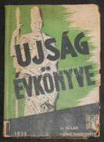 1939 Az UJSÁG mindent tudok évkönyve a borítót kivéve jó állapotban