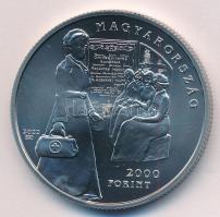 2022. 2000Ft Cu-Ni "Hugonnai Vilma, az első magyar orvosnő" kapszulában T:BU