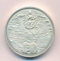 Bognár György (1944-) 1987. "Hungaria Eliberata 1683-1699 - Eger MÉE 1987" piedfort Ag eml...