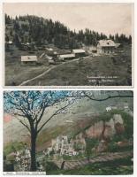 Ausztria - 21 db régi város képeslap / Austria - 21 pre-1945 town-view postcards