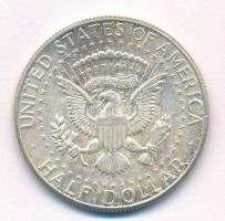 Amerikai Egyesült Államok 1964. 1/2$ Ag "Kennedy" T:AU USA 1964. 1/2 Dollar Ag "Kenne...