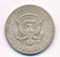 Amerikai Egyesült Államok 1964. 1/2$ Ag "Kennedy" T:AU USA 1964. 1/2 Dollar Ag "Kenne...