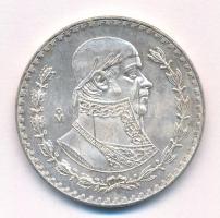 Mexikó 1967. 1P Ag "Függetlenség" T:AU karc Mexico 1967. 1 Peso Ag "Independence&quot...