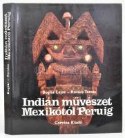 Boglár Lajos - Kovács Tamás: Indián művészet Mexikótól Peruig. Bp.,1983,Corvina. Kiadói egészvászon kötésben, kiadói szakadt papír védőborítóban