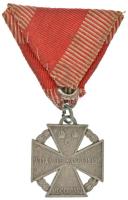 1916. "Károly-csapatkereszt" Al kitüntetés eredeti mellszalagon T:XF Hungary 1916. "C...