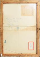 Czimra Gyula (Budapest, 1901 - Budapest, 1966): ,,Útban"
| akvarell, papír | jelzés nélkül 31x...