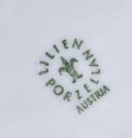 Lilien retro mokkás csésze és alj készlet 6+6 db Jelzett, hibátlan