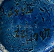 Bitossi rimini blue olasz MCM kancsó, mázas kerámia, jelzett, hibátlan 28 cm