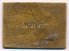 Berán Lajos (1883-1943) 1930. "Magyar Sí Szövetség" sí sport díjplakett hátoldalán "1...