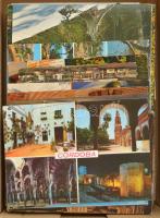 Kb. 250 db MODERN külföldi város képeslap / Cca. 250 MODERN non-Hungarian town-view postcards