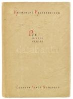 Edgar Allan Poe összes versei. Kétnyelvű klasszikusok sorozat. Bp., 1959. Corvina. Kiadói félvászon kötésben, papír védőborítóval