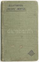 Heksch Ödön: Állatorvosi ,,recipe"-minták. Összegyűjtötte és a gyógyszerek leírásával ellátta: - - . 955 ,,recipe"-vel. Torda, 1905, Undy-ny., XIV+269+(3) p. Kiadói egészvászon-kötés, kissé kopott, foltos borítóval, a címlapon tulajdonosi névbejegyzéssel és bélyegzővel. (Ritka!)