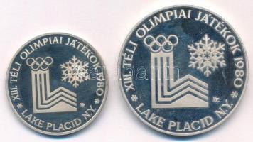 1980. 200Ft Ag "Téli olimpia - Lake Placid" + 1980. 500Ft Ag "Téli Olimpia - Lake Placid" T:AU (eredetileg PP)  Adamo EM59, EM60