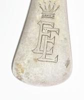 Ezüst(Ag) szószos kanál, jelzett, h: cm, nettó: 94,5 g