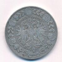 Ausztria 1900. 5K Ag "Ferenc József" T:VF,F 
Austria 1900. 5 Corona Ag "Franz Joseph...