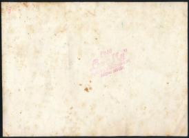 cca 1930 Magas rangú katonatisztek egy előkelő vacsorán (középen az asztal végénél Beregfy Károly?),...