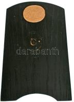 1947. "Vas és Fémmunkások Sport Clubja - Atletikai Szakosztálya" bronz plakett zománcozott...