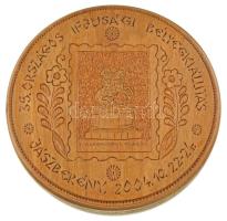 ~2004. "Déryné 1793-1872" egyoldalas bronz emlékérem. Szign.:M. Fa "35. Országos Ifjú...