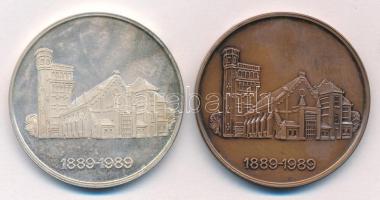 Fritz Mihály (1947-) 1989. "100 éve alapították a Budapesti Műszaki Egyetem Mezőgazdasági Gépta...