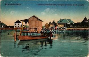 Balatonlelle-fürdő, Alsólellei partrészlet Bolya, Krompecher KistanyaLessik nyaralók (EB)