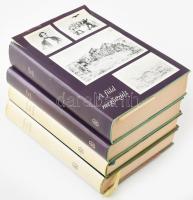 Küzdelem, bukás, megtorlás. I-II. köt. Emlékiratok, naplók az 1848-49-es forradalom és szabadságharc végnapjairól. A kötet anyagát felkutatta, válogatta, szerkesztette, az előszót, a bevezetőket és a jegyzeteket írta: Tóth Gyula. Magyar Századok. Bp., 1978, Szépirodalmi. Kiadói egészvászon-kötésben, kiadói papír védőborítóval. + A föld megőszült I-II. Emlékiratok, naplók az abszolutizmus (Bach) korából.. Szerkesztette Tóth Gyula. Bp., 1985, Szépirodalmi. Kiadói egészvászon-kötésben, kiadói papír védőborítóval, az első kötet védőborítóján szakadásokkal, máskülönben jó állapotban.