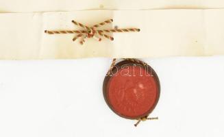 1943 Szeged, M. Kir. Horthy Miklós Tudományegyetem által kiállított filozófiai doktori diploma Pentz...