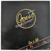 Opus - Live Is Life.  Vinyl, LP, Album, Stereo, PGP RTB-Polydor, Jugoszlávia, 1984. VG+