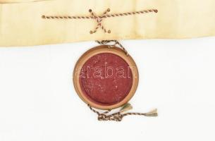 1941 Debreceni M. Kir. Tisza István Tudományegyetem által kiállított filozófiai doktori diploma, nem...