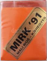 Korcsnoj Szapsszkij. Minikönyv és mikrokönyv. Novi Sad/Újvidék, 1978., NIP "Forum. Kiadói egész...