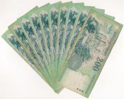 2001-2006. 200Ft (10x) T:F