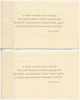 2000. 2000Ft "Millennium" bontatlan díszcsomagolásban, tájékoztatóval (2x) sorszámkövetők ...