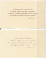 2000. 2000Ft "Millennium" bontatlan díszcsomagolásban, tájékoztatóval (2x) sorszámkövetők ...