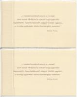 2000. 2000Ft "Millennium" bontatlan díszcsomagolásban, tájékoztatóval (2x) sorszámkövetők ...