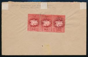 1946 (8. díjszabás) Távolsági levél 7 db bélyeggel