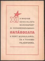 1975 Az MSZMP Központi Bizottságának előzetes jelentése a XI. kongresszus küldötteinek (rövidített s...