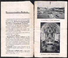 cca 1940 Gyergyószentmiklós - Gyilkostó, erdélyi turisztikai prospektus, fekete-fehér képekkel illus...