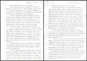 1944 Vas Zoltán kommunista politikus, későbbi 56-os államminiszter levelei Rákosi Mátyásnak, Gerőnek, Révainak címezve az otthoni helyzetről, fénymásolatok + Kádár János levele Vas Zoltánnak fénymásolat, melyben Vas megjelenni nem engedett könyvének lektorálására vonatkozó felkérését utasítja el