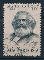 1953 Karl Marx bélyeg számvízjellel