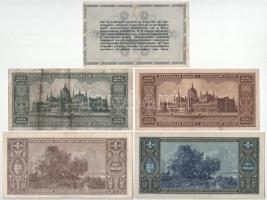 1945-1946. 1.000.000P-500.000AP (10xklf) T:F,VG folt, 2db-on tűlyuk