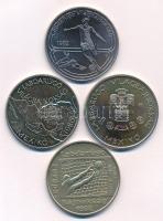 1982-1988. 100Ft alpakka "Labdarúgó Bajnokság" (4xklf) T:BU