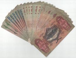 1930. 100P (6x) + 1932. 50P (8x) + 1936. 10P (3x) közte csillagos sorszámos + 1941. 20P (6x) T:F,VG ...